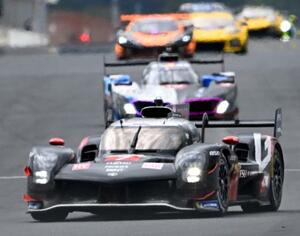第7戦決勝で8位のトヨタ7号車=富士スピードウェイ