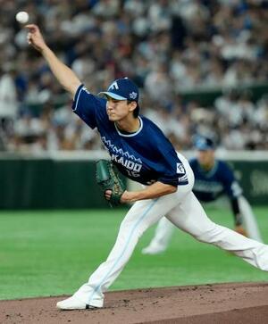 西武戦に先発した日本ハム・達=東京ドーム