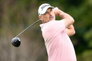 　第１日、７アンダーで首位のマイケル・ヘンドリー＝東建多度ＣＣ名古屋