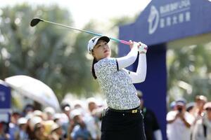 　最終ラウンド、通算７アンダーで５位となった竹田麗央＝ブルーベイＧＣ（ゲッティ＝共同）