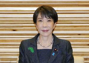 　高市早苗首相＝４月２１日、首相官邸