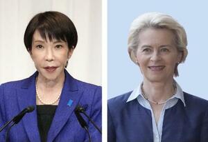 　高市早苗首相、ＥＵのフォンデアライエン欧州委員長