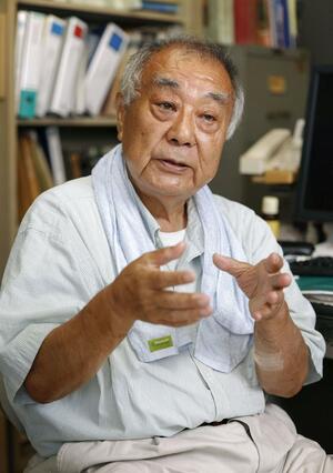 福島県漁連の野崎哲会長