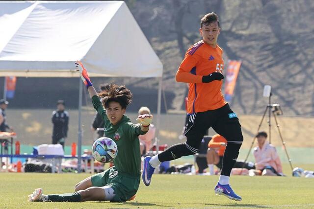 ＦＷマテウス・モラエスが決めて７－１＝宮崎県都城市