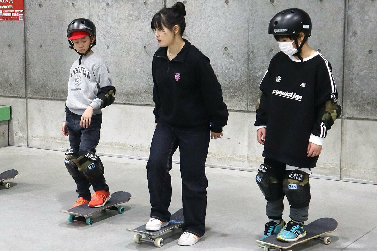 スケボーの楽しさは世界共通！ 新潟県村上市で強化合宿中の韓国チーム