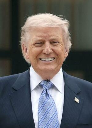 　トランプ米大統領（ゲッティ＝共同）