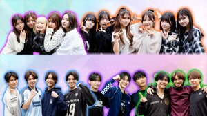 「今日好きダンスバトル 一夜限りアーティストとコラボSP」参加メンバー（C）AbemaTV, Inc.