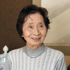 全国初の女性1級酒造技能士として長年王紋酒造に勤務した椎谷和子さん=新発田市