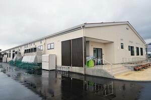 「ＺＥＢ」認証を取得した大峰保育園の新園舎＝新発田市下小中山