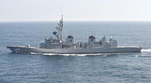 　海上自衛隊の護衛艦「いかづち」