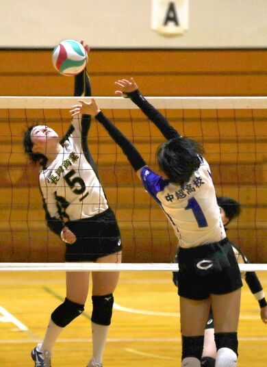 バレー 挑戦者の心忘れずに長岡商4連覇 女子 新潟日報デジタルプラス