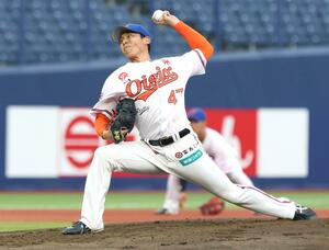先発の笠原祥太郎=エコスタ