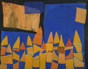 
五十嵐敏雄「塔の見える風景」
