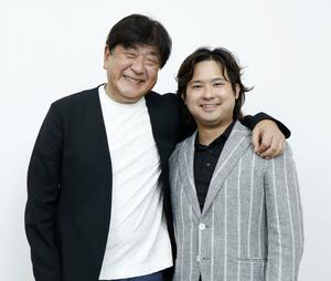 佐渡裕さん（左）と三浦文彰さん
