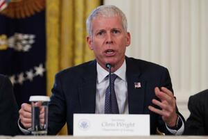 　ライト米エネルギー長官＝ワシントン、１月（ゲッティ＝共同）