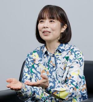 　「小さなことを味わい直す時間がもたらされるのが短歌のいいところ」と話す俵万智さん