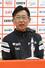 
試合後の会見に臨む橋川和晃監督＝ビッグスワン
