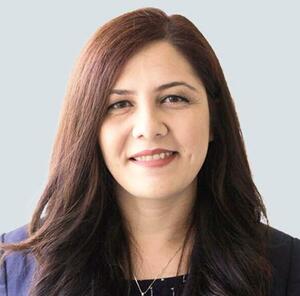 　戦略国際問題研究所（ＣＳＩＳ）のクリスティ・ゴベラ日本部長（ＣＳＩＳ提供、共同）