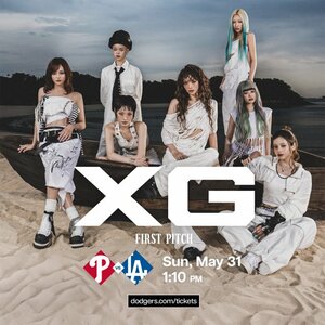 XG、ドジャース戦で始球式決定