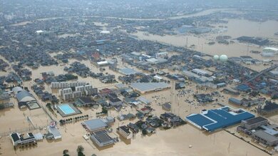 7・13水害］20年前の7月13日、新潟県の五十嵐川と刈谷田川の堤防決壊
