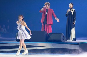 『太陽生命 Presents Fantasy on Ice 2026 in MAKUHARI』に出演した坂本花織 安田章大 家入レオ (C)Fantasy on Ice 2026