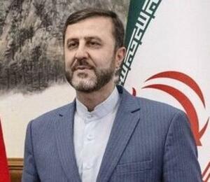 　イランのガリババディ外務次官＝３月、北京