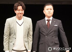 ABC『M-1グランプリ』始動会見に出席したドンデコルテ（左から）小橋共作、渡辺銀次 （C）ORICON NewS inc.