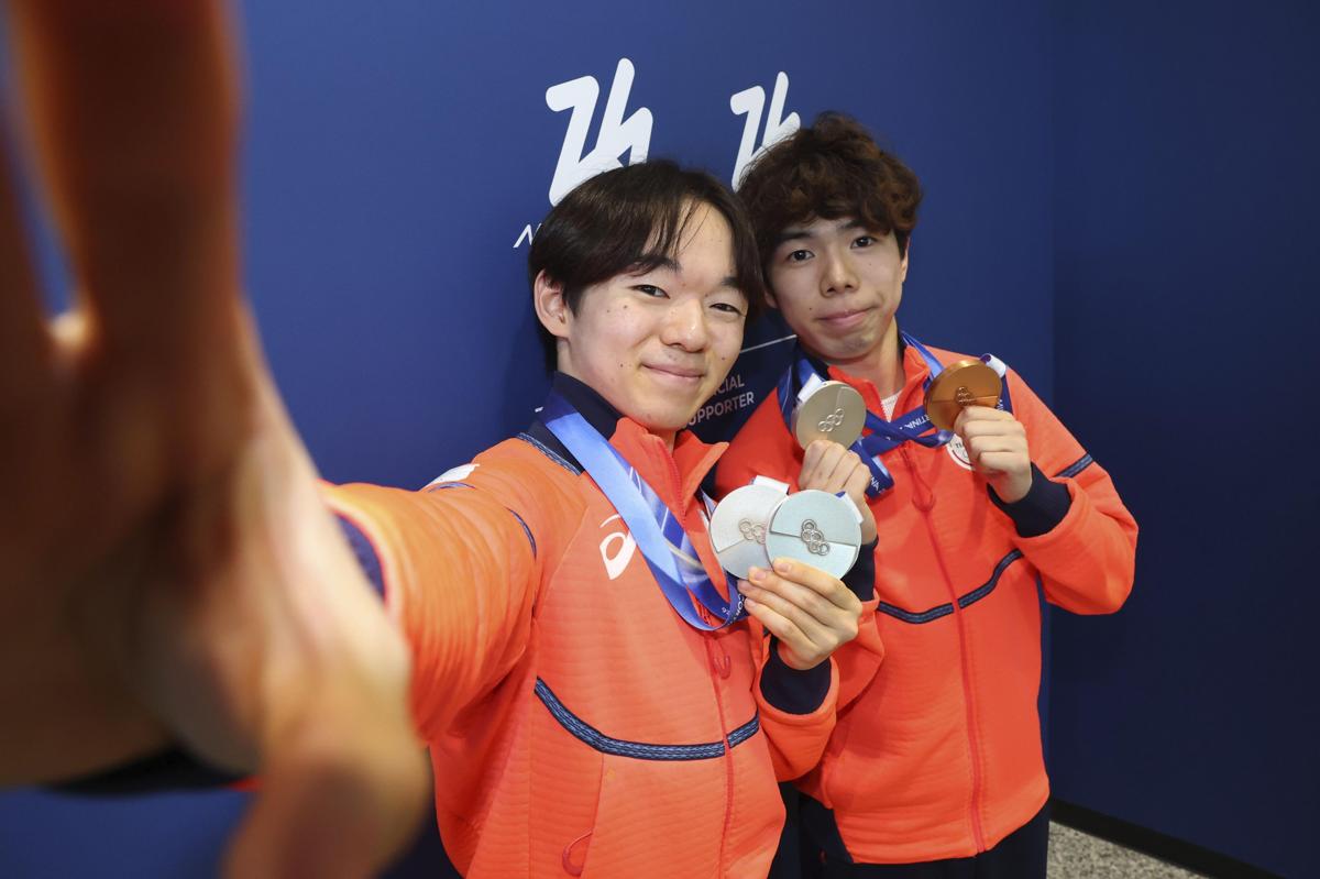 史上最多24個のメダル獲得、日本選手団が帰国の途に フィギュア鍵山優