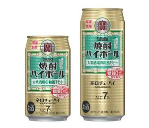宝酒造の「タカラ『焼酎ハイボール』〈大衆酒場の和風モヒート〉」