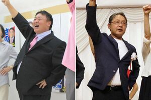 左から新人の佐野大輔さん、同じく新人の佐々木剛さん