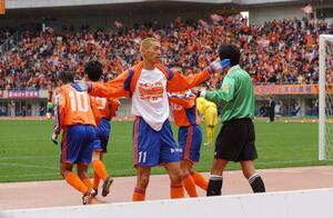 アルビレックス新潟選手時代の上野優作氏