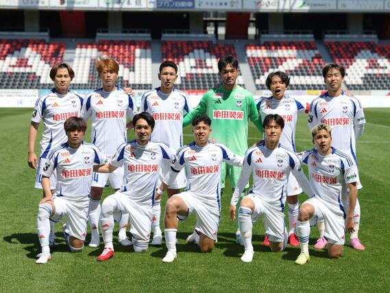 新潟の先発イレブン＝金沢ゴーゴーカレースタジアム