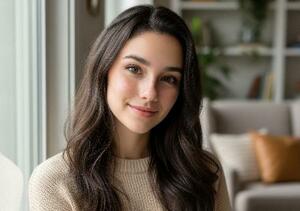 英国の映像制作会社がAIを使って生み出したバーチャル俳優ティリー・ノーウッド(パーティクル6提供・ロイター=共同)