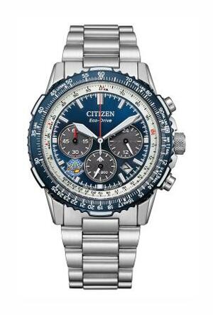 　シチズン時計が発売した「ブルーインパルス」をイメージした腕時計「ＣＡ４６６５―５９Ｌ」