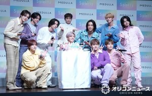 メンバー宅でのクリスマス会の様子を明かしたINI （C）ORICON NewS inc.