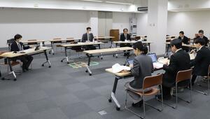 新潟県出資法人の状況を点検した経営評価委員会=11月25日、県庁