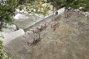 豪雨時の流木被害防ぐ「流木捕捉工」プロテックエンジニアリング（聖籠町）が開発、目詰まりしづらい形状