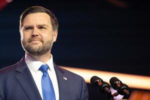 　バンス米副大統領＝２１日、フェニックス（ＡＰ＝共同）