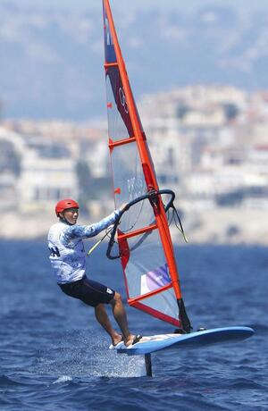 男子ｉＱＦＯｉＬ級に出場した富澤慎＝マルセイユ（ロイター＝共同）