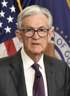 米FRBのパウエル議長(ゲッティ=共同)