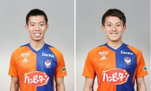 Rookie of the yearの渡辺新(左)と戸嶋