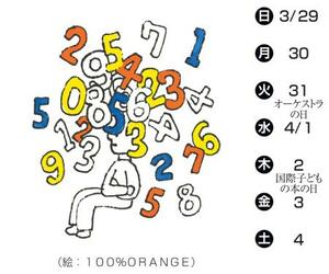 （絵：１００％ＯＲＡＮＧＥ）