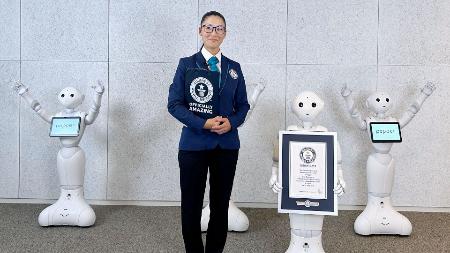 ペッパーくん、ギネス認定 世界初の量産人型ロボ | 新潟日報