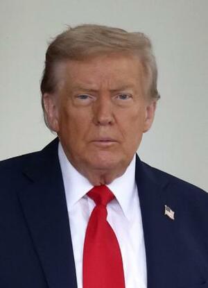　トランプ米大統領（ゲッティ＝共同）