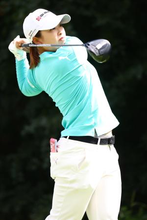 　米女子ゴルフのＣＰＫＣ女子オープンで３位となった西郷真央＝２４日（ゲッティ＝共同）
