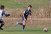 連勝に向け、気合が入るDF園田瑞貴=聖籠町