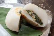 名物「あんぼ」に新味！上越市　地元産山菜たっぷり、ピザも登場！「くわどり湯ったり村」のレストランが発売
