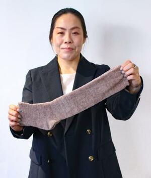 「何度も試作を重ねて約1年かけて開発しました」と話すグローバルロードの梶川美紗さん