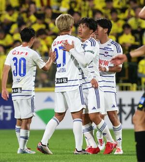 前節柏戦で同点弾を決めた藤原奏哉