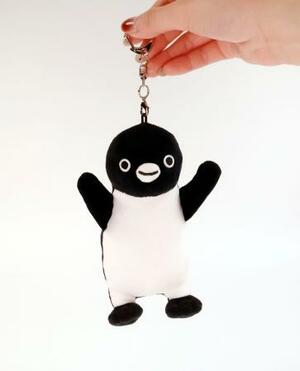 　ＪＲ東日本商事が発売した「Ｓｕｉｃａ（スイカ）のペンギン　ほっぺマスコット」（（Ｃ）Ｃｈｉｈａｒｕ　Ｓａｋａｚａｋｉ／ＪＲ東日本／ＤＥＮＴＳＵ）